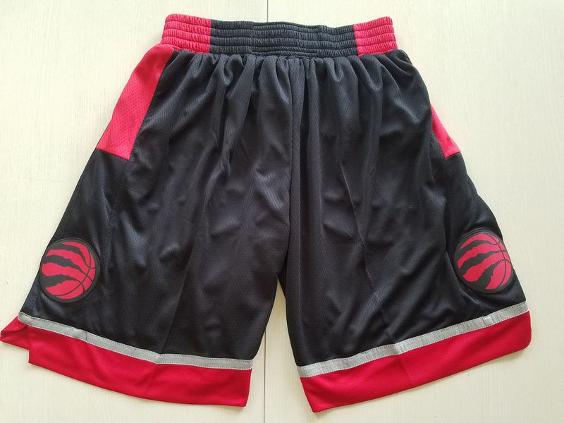 2018 Men NBA Nike Toronto Raptors black shorts